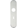 Zoo Hardware ZCS Architectural Radius Cover Plates, Satin Stainless Steel (sold in pairs)