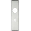 Zoo Hardware ZCS Architectural Short Cover Plates, Satin Stainless Steel (sold in pairs)