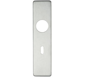 Zoo Hardware ZCS Architectural Short Cover Plates, Satin Stainless Steel (sold in pairs)