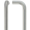 Zoo Hardware ZCSD Architectural D Pull Handle (19mm OR 21mm Bar Diameter), Satin Stainless Steel