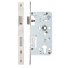 Zoo Hardware Vier 72mm c/c Euro Sash DIN Lock (Square Or Radius Profile), Satin Stainless Steel