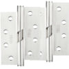 Zoo Hardware 4 Inch Grade 201 Rising Butt Hinge, Satin Stainless Steel (sold in pairs)