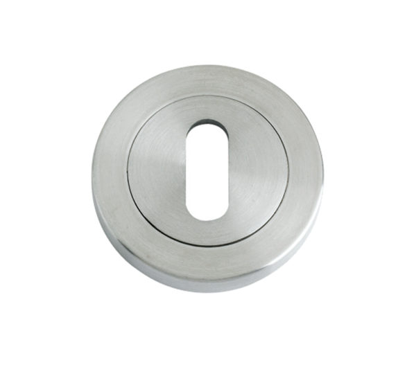 Zoo Hardware ZPS Standard Profile Escutcheon, Satin Stainless Steel