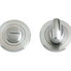 Zoo Hardware ZPS Bathroom Turn & Release, Satin Stainless Steel