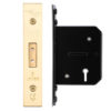 Zoo Hardware 5 Lever Dead Lock (67.5mm OR 79.5mm), PVD Stainless Brass