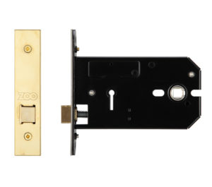 Zoo Hardware Horizontal Latch (127mm OR 152mm), PVD Stainless Brass