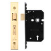 Zoo Hardware 5 Lever Sash Lock (67.5mm OR 79.5mm), PVD Stainless Brass