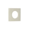 52x52mm PN plain square outer rose for levers and t&r