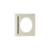 52x52mm PN stepped square outer rose for esc