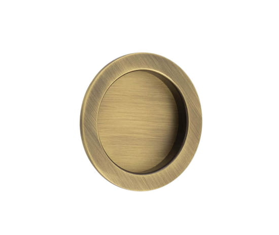 65x12x3mm AB round concealed flush pull