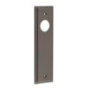 200x55mm DB latch back plates for lever on rose