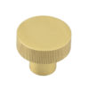 Thaxted SB 30mm Line Knurled Cupboard Knob