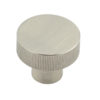 Thaxted SN 30mm Line Knurled Cupboard Knob