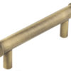 Thaxted AB 96mm Line Knurled End Caps Cabinet handles