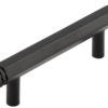 Nile MB 96mm Hex Cabinet Handle With End Step Detail