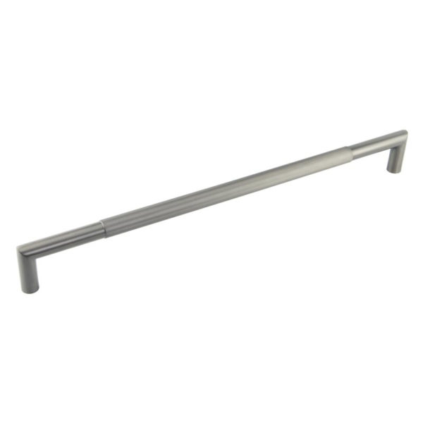 GM Mitred Linear Knurled Pull Handle 600x25mm B/T 316g PVD