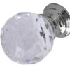 40mm PC Faceted ball knob