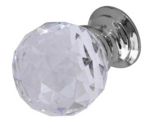 40mm PC Faceted ball knob