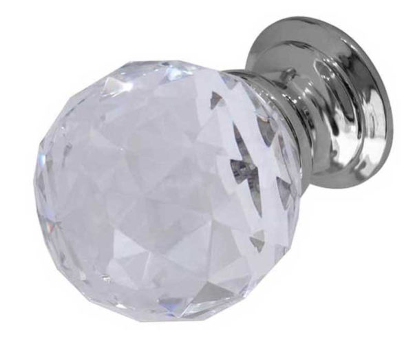 40mm PC Faceted ball knob