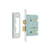 63mm NP Bathroom lock square forend