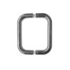 300x22mm PSS D shape pull handle B/B Grade 304