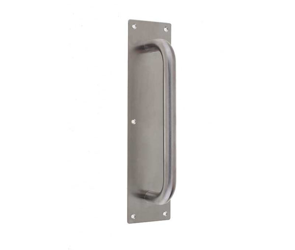 300x19mm SSS Pull handle on 350X75mm plate