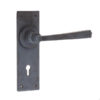 Valley Forge lever lock set Beeswax Finish