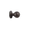 27x39mm Round cabinet knob beeswax finish