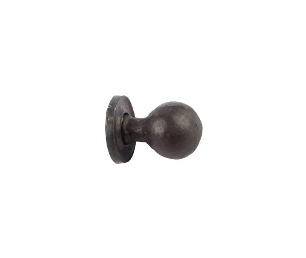 27x39mm Round cabinet knob beeswax finish