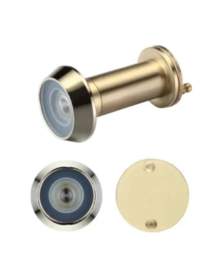 Zoo Hardware Door Viewers With Glass Lens (19Mm Diameter), Polished Brass