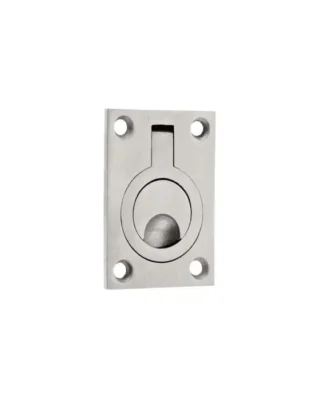 Zoo Hardware Zas Flush Ring Pulls (44Mm X 62Mm Or 38Mm X 48Mm), Satin Stainless Steel