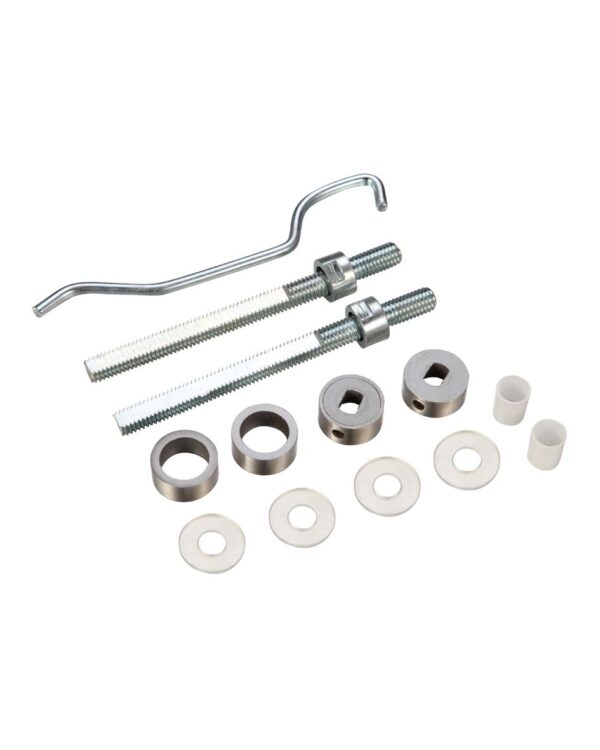 Zoo Hardware Back To Back Fixing Pack For 19Mm Pull Handles, Satin Stainless Steel