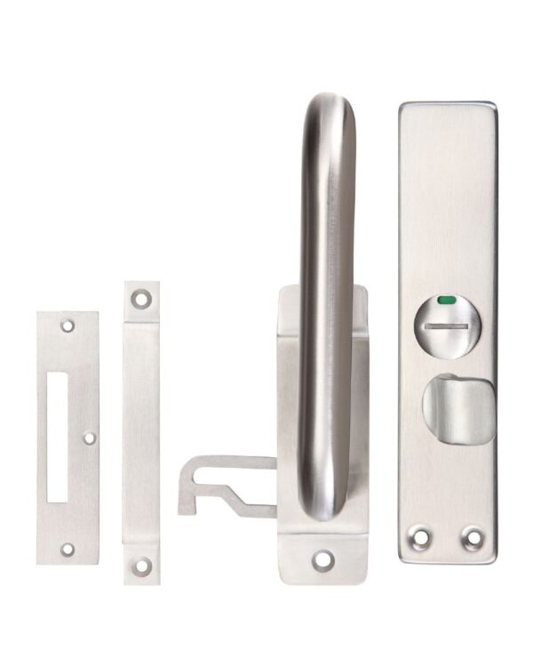 Zoo Hardware Zps Facility Indicator Door Handle, Satin Stainless Steel