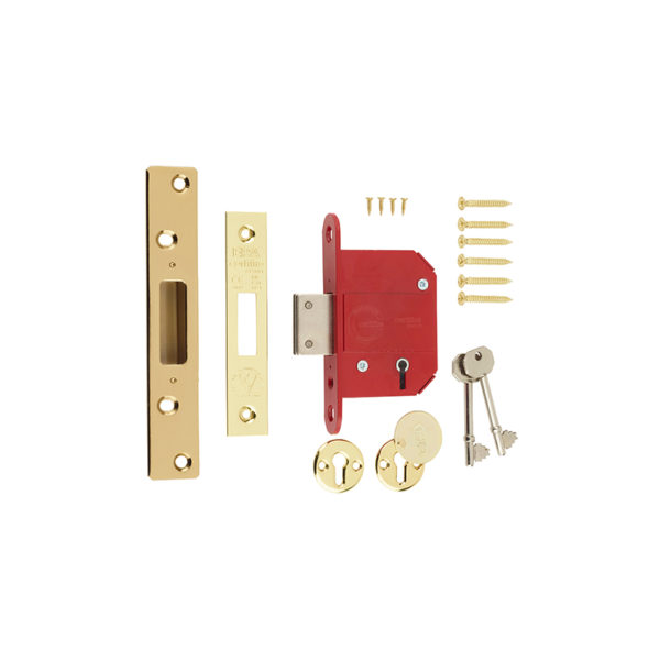 BS3621 Fortress 5 Lever Mortice Deadlock