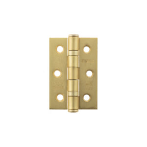 Atlantic CE Fire Rated Grade 7 Ball Bearing Hinges 3" x 2" x 2mm - Satin Brass