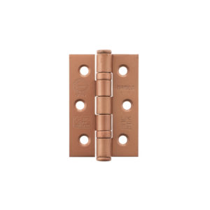 Atlantic CE Fire Rated Grade 7 Ball Bearing Hinges 3" x 2" x 2mm - Urban Satin Copper