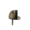 Atlantic Half-Moon Premium Floor Mounted Door Stop - Matt Antique Brass