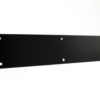 Atlantic Finger Plate Pre drilled with screws 350mm x 75mm - Matt Black