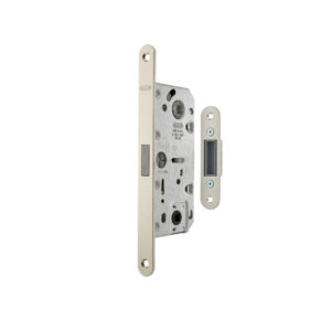 AGB Polaris 2XT Magnetic Bathroom Lock with adjustable strikeplate 35mm backset - Polished Chrome