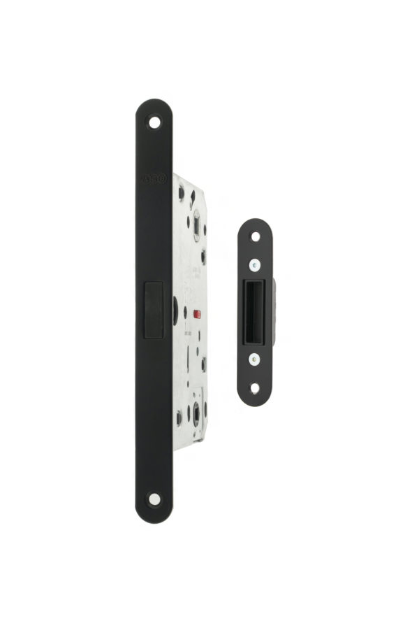 AGB Polaris 2XT Magnetic Bathroom Lock 60mm backset - Matt Black