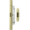 AGB Polaris 2XT Magnetic Bathroom Lock 60mm backset - Polished Brass