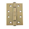 Atlantic Ball Bearing Hinges Grade 13 Fire Rated 4" x 3" x 3mm - Satin Brass