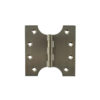 Atlantic (Solid Brass) Parliament Hinges 4" x 2" x 4mm - Satin Nickel