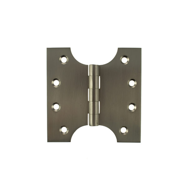 Atlantic (Solid Brass) Parliament Hinges 4" x 2" x 4mm - Satin Nickel