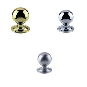 Ball Centre Door Knobs - 70mm - Multiple Finishes