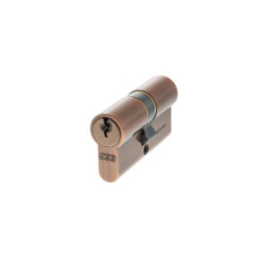 AGB 5 Pin Double Keyed Alike Euro Cylinder 30-30mm (60mm) - Copper