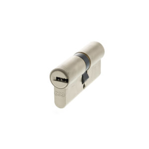 AGB 15 Pin Double Euro Cylinder 35-35mm (70mm) - Satin Nickel