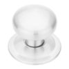 Centre Door Knobs - 82mm - Polished Chrome Finish