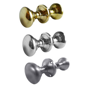 Contract Rim Mortice Door Knobs - 50mm - Multiple Finishes