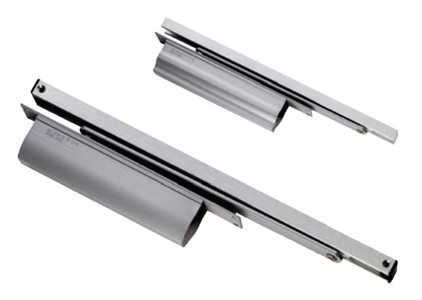 Eurospec Enduro Delayed Action DDA Compliant Overhead Door Closer, Spring Variable Power Size 2-5, Various Finishes
